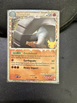 2021 Celebrations Donphan #107 Ultra Rare Pokemon Card Near Mint - Image 1