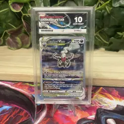 ACE 10 Darkrai VSTAR GG50 Crown Zenith Pokemon Card - Image 1