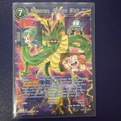 Dragon Ball Super Cards - Shenron Stolen Wish BT30-038 SPR - MINT - Image 1
