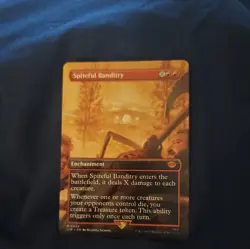 MTG Spiteful Banditry mythic rare Lord of the rings - Image 1