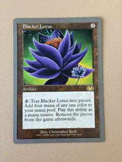 Blacker lotus - English - MTG Unglued - MP - Image 1