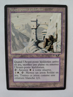 French Kjeldoran Outpost Alliances MTG NM Free shipping with tracking - Image 1
