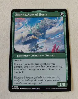 Invasion of Ikoria / Zilortha, Apex of Ikoria - MTG March of the Machine - #96 - Image 2