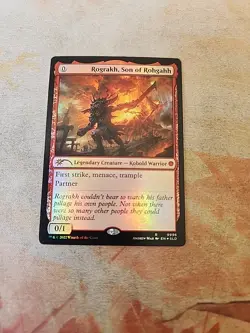 Rograkh, Son Of Rohgahh Foil Secret Lair MTG LP - Image 1