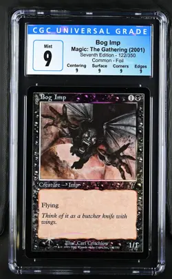 BOG IMP 7th Edition Foil C CGC 9 Q MTG [Nostalgium] - Image 1