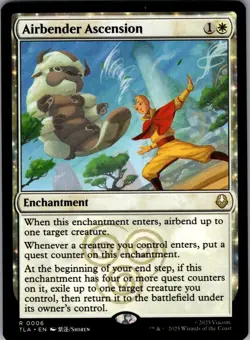 Airbender Ascension 6 - Avatar: The Last Airbender NM - Magic: The Gathering TCG - Image 1