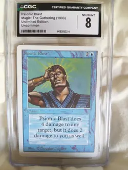 Psionic Blast: The Gathering (1993) Unlimited Edition Uncommon - Image 1