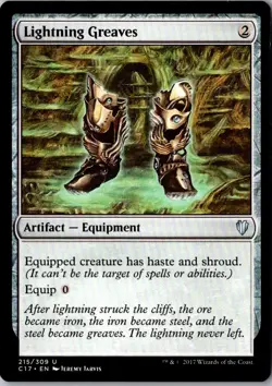 Lightning Greaves U Commander 2017 215 NM - Image 1