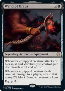 Wand of Orcus R Commander: Adventures in the Forgotten Realms 28 NM - Image 1
