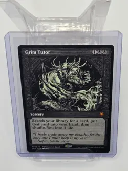 Grim Tutor (Showcase) - PACK FRESH MINT - Special Guests - Regular - WotC MtG - Image 1