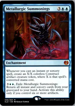 Metallurgic Summonings M Kaladesh 56 NM - Image 1