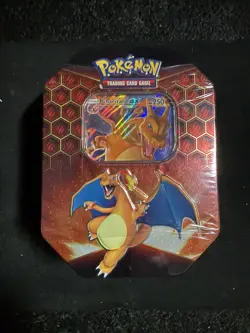 2019 Pokemon Hidden Fates, Charizard Gx Tin (Sealed) New ￼ - Image 1