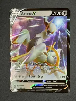 Pokemon Brilliant Stars - Arceus V Holo Rare 122/172 - Image 1