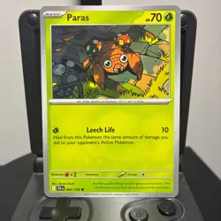 Paras - 004/159 - Pokemon Journey Together 2025 - Common Card NM - Image 1