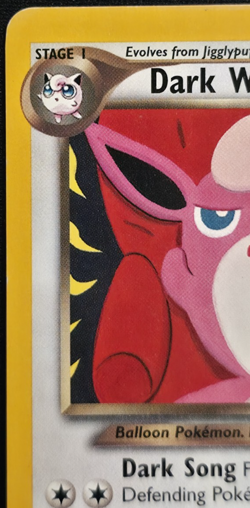 Dark Wigglytuff 40/105 Pokemon Neo Destiny MP - Image 3