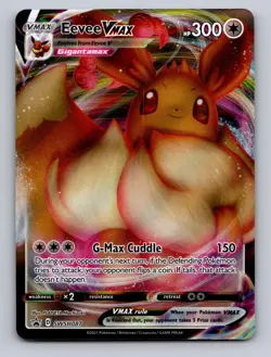 EEVEE VMAX SWSH087 HOLO P SWORD & SHIELD PROMO POKEMON NM - Image 1