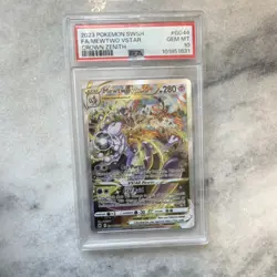 Pokemon Mewtwo VSTAR GG44/GG70 Crown Zenith Galarian Gallery Holo PSA 10 - Image 1