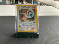 Erika's Dragonair MP Gym Heroes Holo Rare 4 Pokemon Holo Bleed Error 4/132 2000 - Image 1