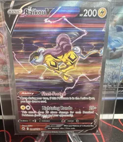 Raikou V GG41/70 Crown Zenith Ultra Rare Holo Pokemon TCG - Image 1