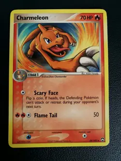 Pokemon Card Charmeleon 28/108 EX Power Keepers Uncommon - Image 1