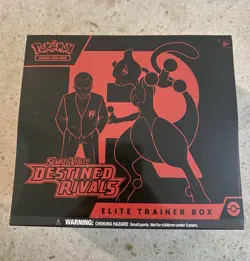 Pokemon TCG Destined Rivals ETB Elite Trainer Box Sealed - Image 1