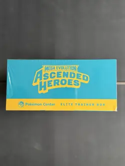 Ascended Heroes Pokemon Center ETB (Elite Trainer Box) SEALED READ DESC - Image 5