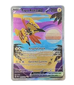 Tapu Koko ex - 247/182 - Pokemon Paradox Rift Special Illustration Rare - Image 1