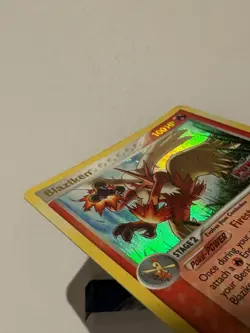 Blaziken 5/108 Reverse Holo Pokemon EX Power Keepers 2007 Vintage Stamped MP - Image 3