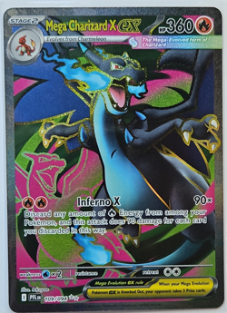Mega Charizard X EX 109/094 (Ultra Rare) - Pokemon Phantasmal Flames - Image 1