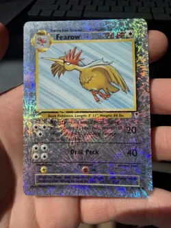 Pokemon 2002 Legendary Collection 47/110 Fearow Reverse Holo LP - Image 1
