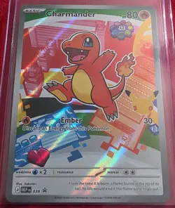 Charmander 038 Pokemon First Partner Illustration Collection Holo Full Art Holo - Image 2