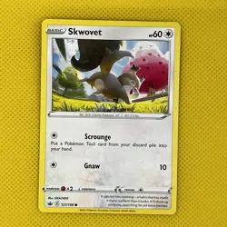 Skwovet 127/198 Common Chilling Reign 2021 Pokemon Card HP - Image 1