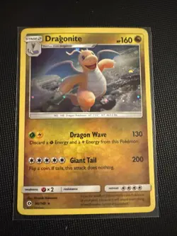 Pokemon TCG Dragonite Sun & Moon 96/149 Promo Cosmos Holo Rare - Image 1