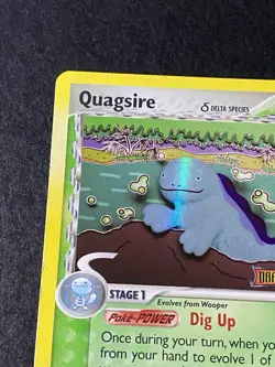 Pokemon TCG Quagsire Delta Species STAMPED Reverse Holo 21/101 Dragon Frontiers - Image 3