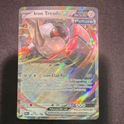 Iron Treads ex SV: Paldean Fates 066/091 Double Rare Holo 220 HP (English) - Image 1