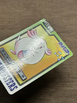 Chansey File No. 113 Pokemon Bandai Carddass Japanese 1997 Pocket Monsters - Image 2