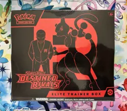 Pokemon TCG Scarlet & Violet Destined Rivals Elite Trainer Box ETB Sealed - Image 1