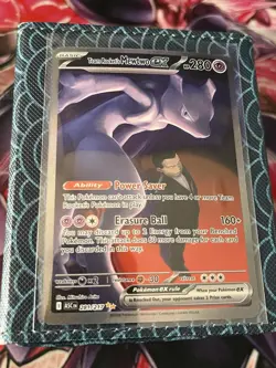 Team Rockets Mewtwo EX 281/217 Ascended Heroes Pokemon English - Image 3