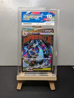 Pokemon TCG Mega Charizard X EX 223/193 Mega Attack Rare Mega Dream - Ace 10 - Image 1