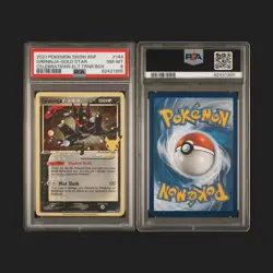 2021 Pokemon Celebrations ETB Greninja SWSH144 Black Star Promo Holo - PSA 8 - Image 3