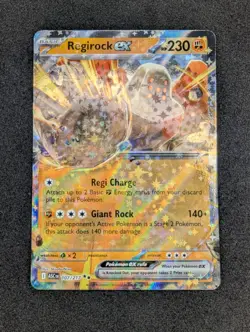 Regirock EX 107/217 - Double Rare - Ascended Heroes - Pokemon - English - NM - Image 1