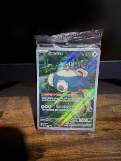 Sealed Snorlax SVP 051 Promo Pokemon 151 Holo Black Star Promo NM - Image 1