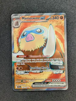 Mamoswine ex 174/159 - UR Holo - Journey Together - Pokemon - English - NM - Image 1