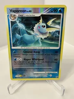 Pokemon Magic Dawn Vaporeon Reverse Holo 34/100 FREE SHIPPING - Image 1