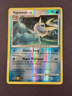 Pokemon Magic Dawn Vaporeon Reverse Holo 34/100 FREE SHIPPING - Image 3