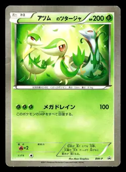 [HP] _’s Snivy Servine Serperior Japanese Lawson Jumbo Promo BW-P Pokemon - Image 1