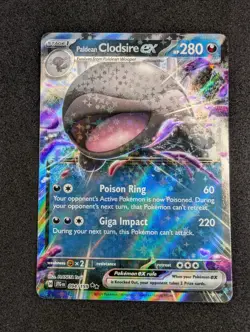 Paldean Clodsire EX 094/159 - Double Rare - JTG - Pokemon - English - NM - Image 1