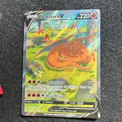 Pokemon Charizard V SWSH260 Holo Promo English 220 HP Oswaldo Kato - Image 1