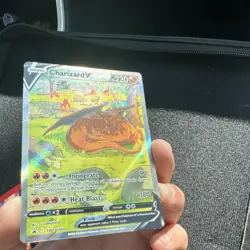 Pokemon Charizard V SWSH260 Holo Promo English 220 HP Oswaldo Kato - Image 3