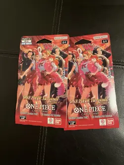 One Piece TCG Heroines Edition EB-03 Sleeved Booster Pack x2 - Image 1